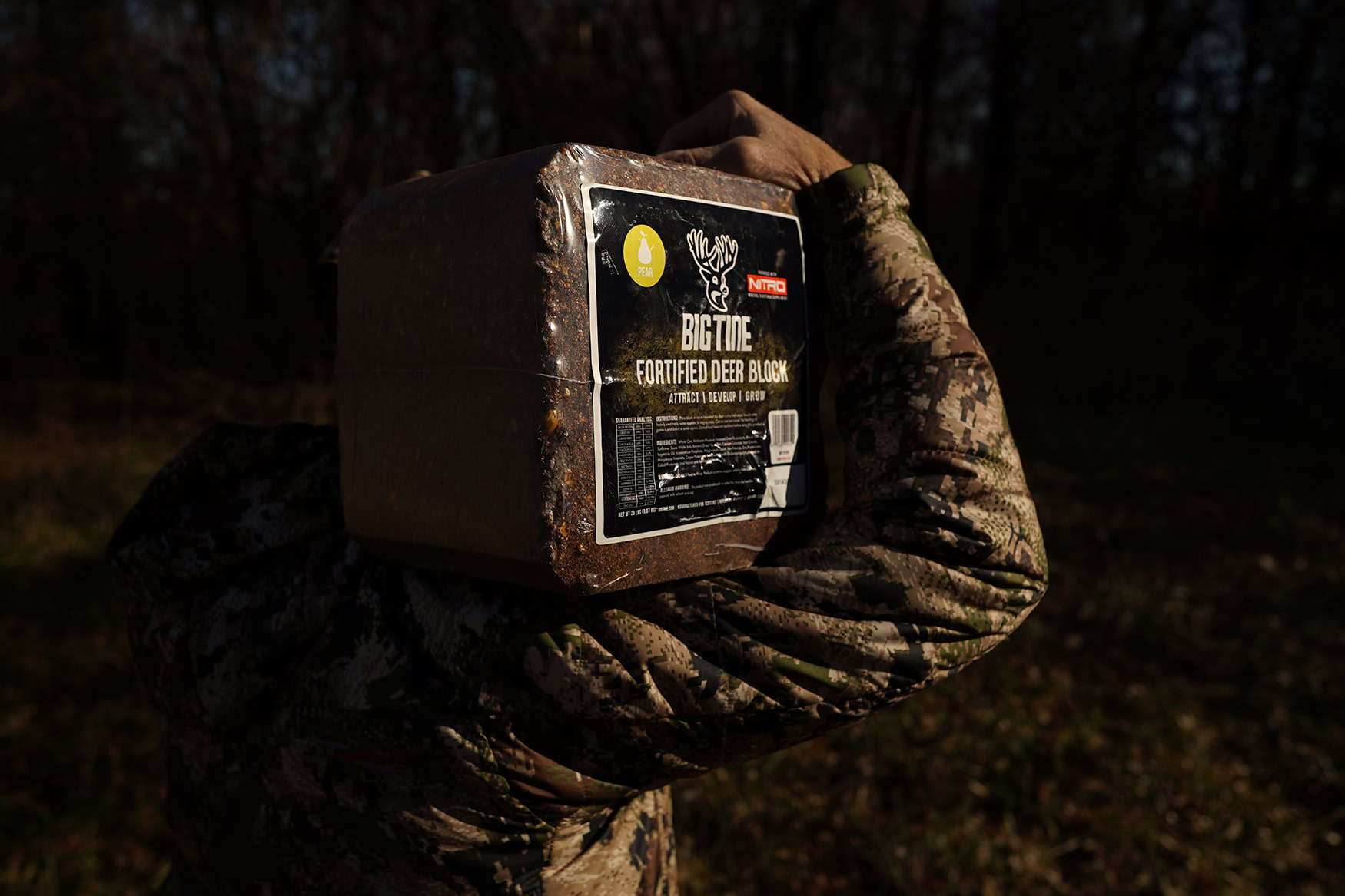 BIG TINE FORTIFIED DEER BLOCK PEAR