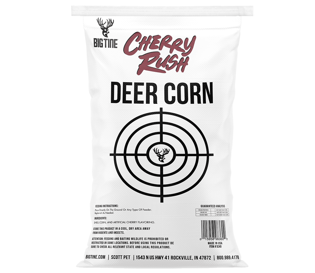 Big Tine Cherry Rush Deer Corn Pallet