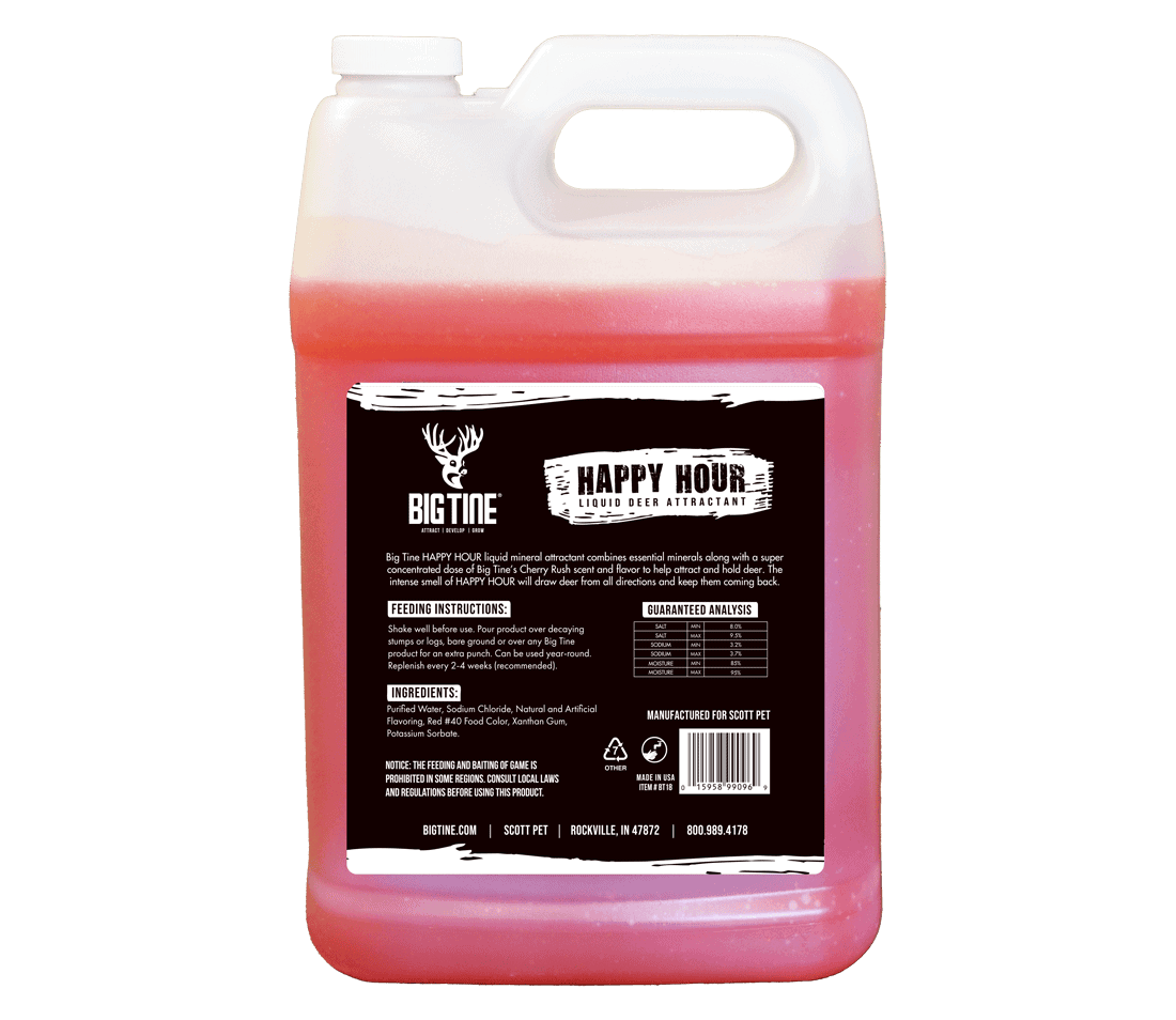 BIG TINE HAPPY HOUR LIQUID MINERAL ATTRACTANT